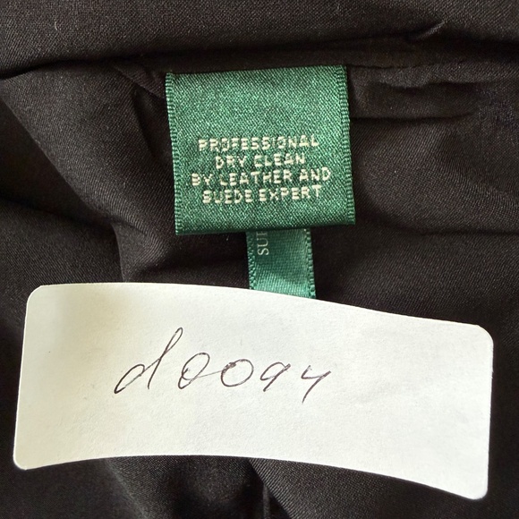 Lauren Ralph Lauren Women’s Leather Trim Sleeveless Checkered Dress Size 16 - Picture 9 of 9